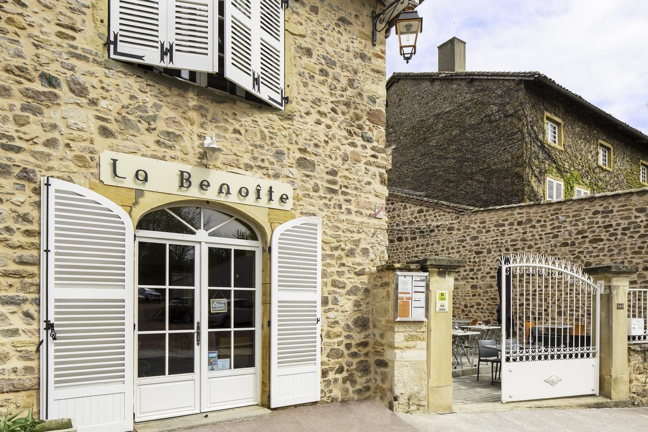 Logis Hotel La Benoite Salles-Arbuissonnas-en-Beaujolais Exterior foto
